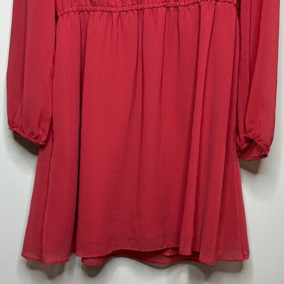 BCBG Generation Red Dress Size Large - Picture 3 of 10